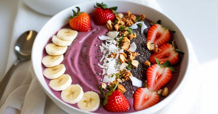 Tazón de Açaí Energético