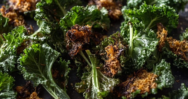 Chips de Kale al Horno: El Snack Saludable que Necesitas Probar