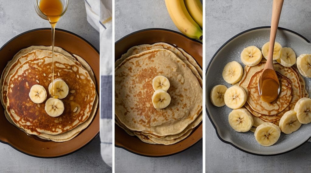 Preparacion de pancakes paso a paso