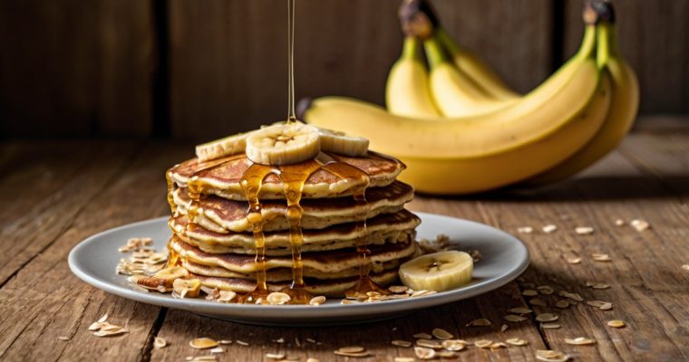 Tortitas de Avena y Plátano