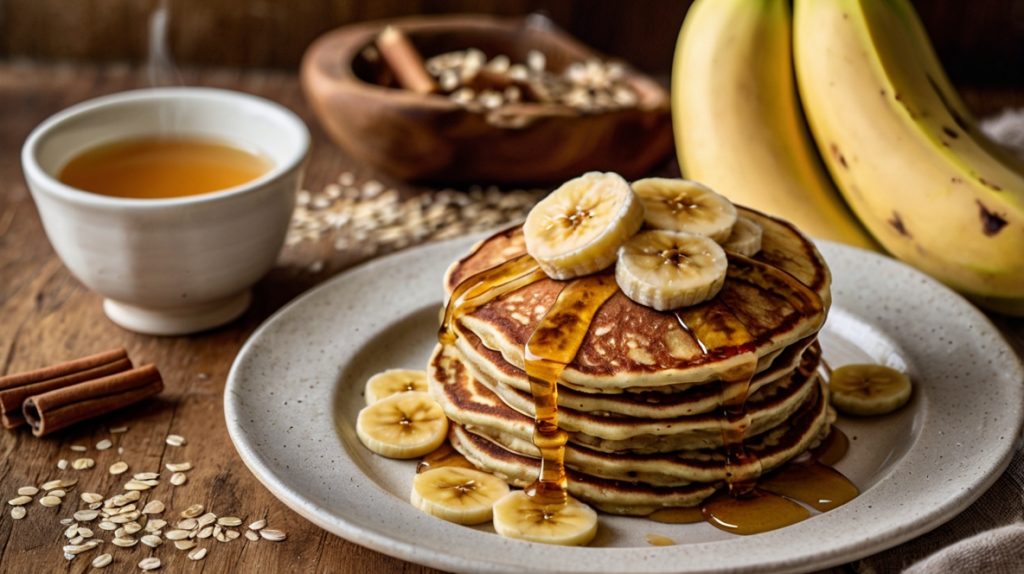 Tortitas de Avena y Plátano
