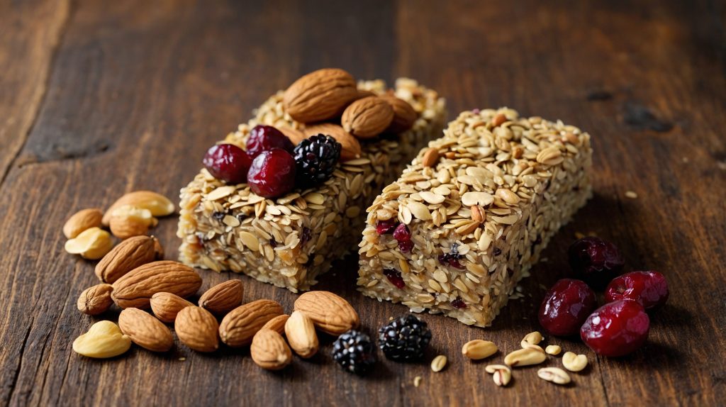 Barritas Energéticas Caseras de Avena y Frutos Secos ingredients