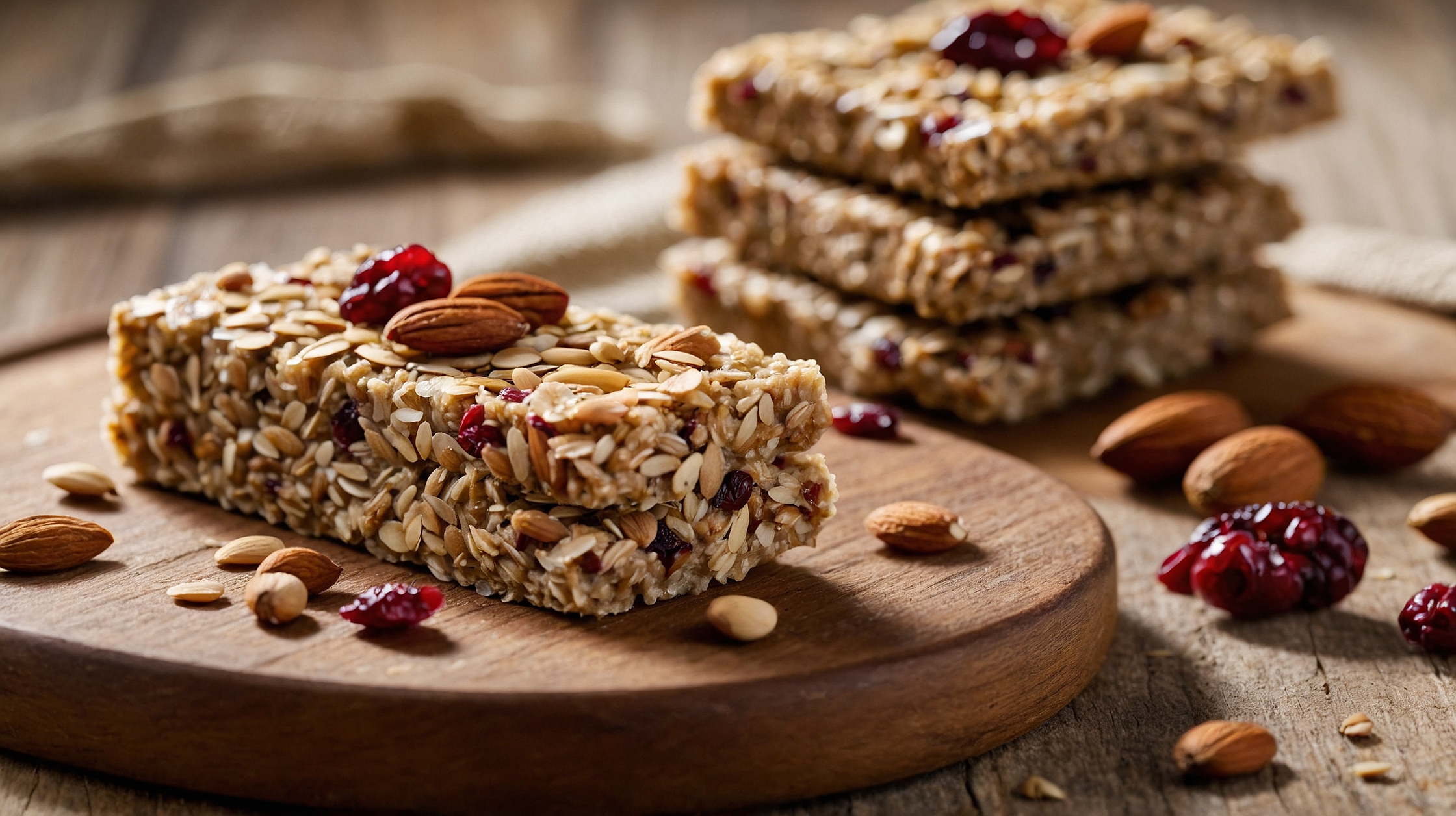 Barritas Energéticas Caseras de Avena y Frutos Secos