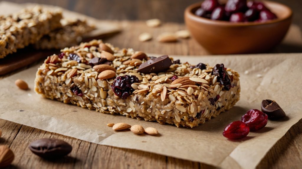 Barritas Energéticas Caseras de Avena y Frutos Secos preparacion