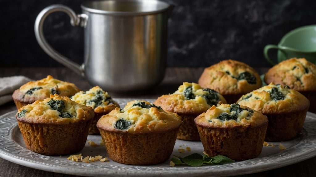 muffins clara de huevo y espinacas final
