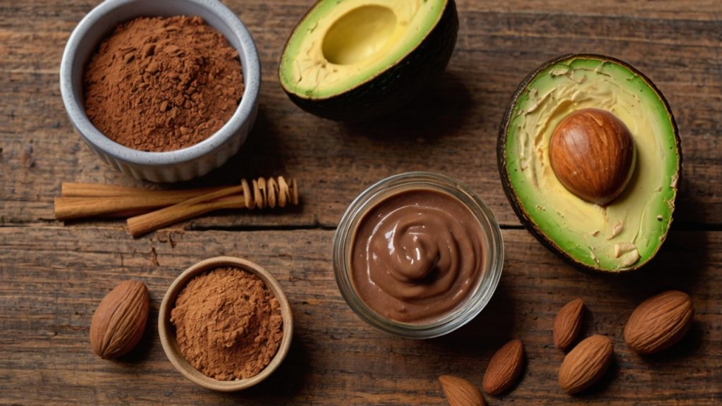 Mousse de Chocolate y Aguacate