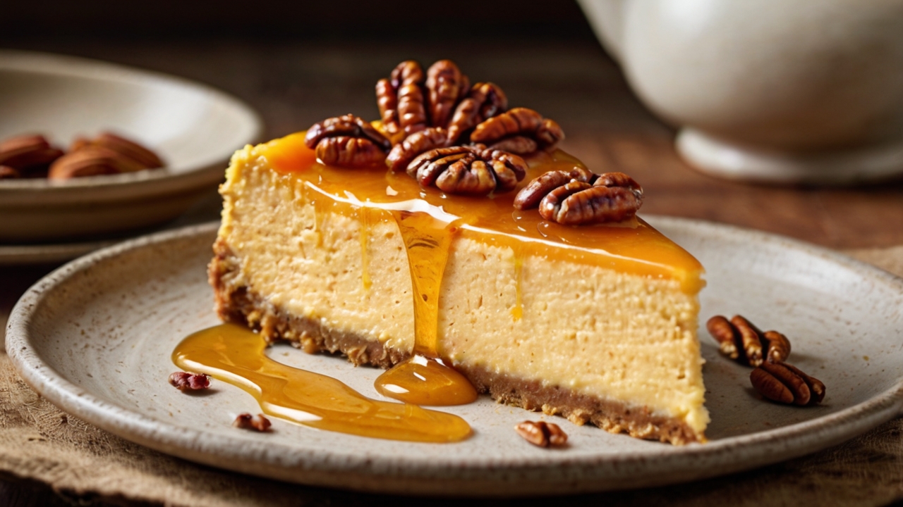 Cheesecake de Boniato y Canela