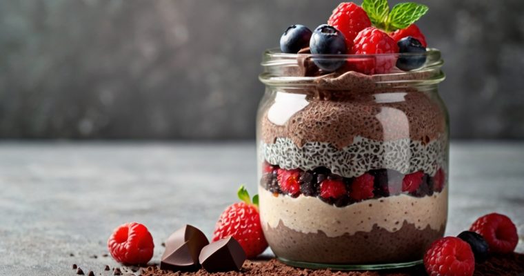 Pudding de Chía y Cacao
