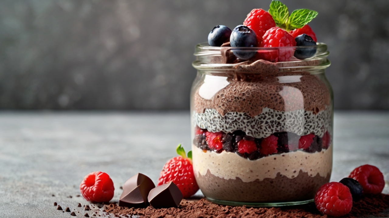 Pudding de Chía y Cacao