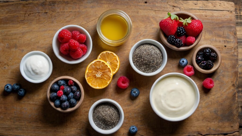 Panna Cotta de Coco y Chía