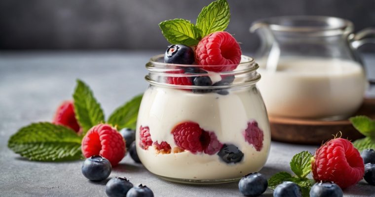 Panna Cotta de Coco y Chía