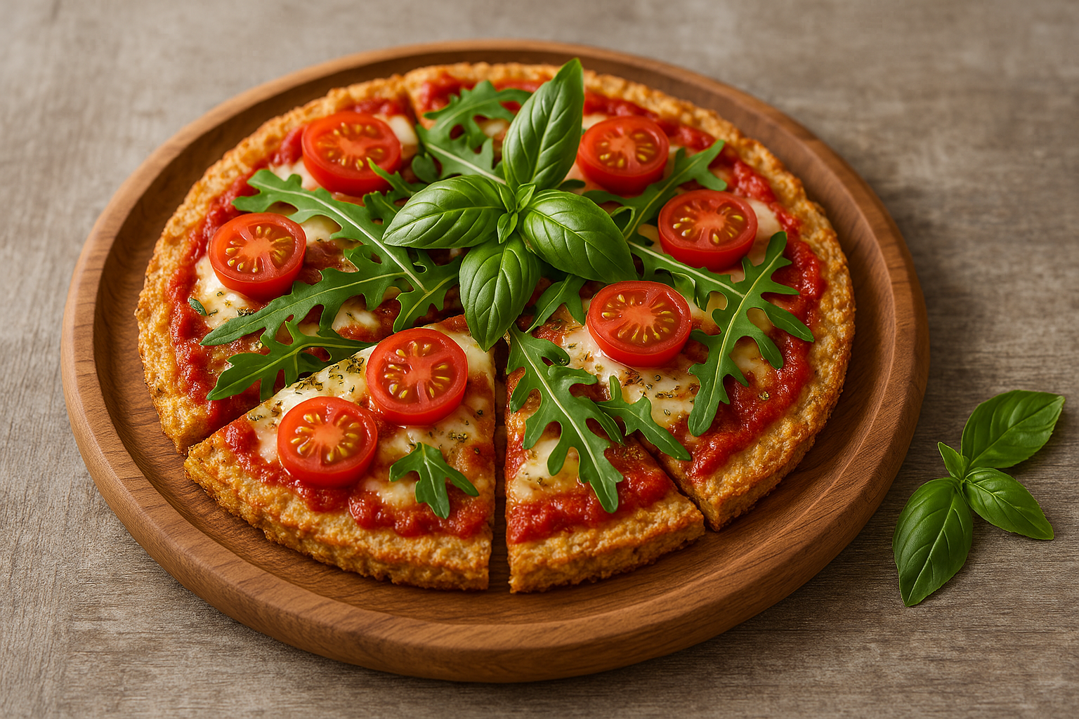 Pizza Fit de Base de Atún y Claras
